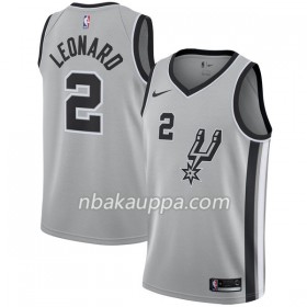 San Antonio Spurs Kawhi Leonard 2 Nike 2017-18 Harmaa Pelipaidat Swingman - Miesten